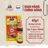Cặp 2 Chai Thuỷ Tinh Nước Mắm Cốt Nhĩ 40 Độ Đạm 500ml