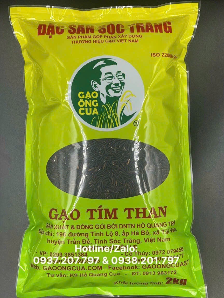 Gạo Ông Cua ST tím than